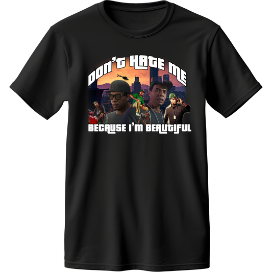 Dont Hate Me Black Tee
