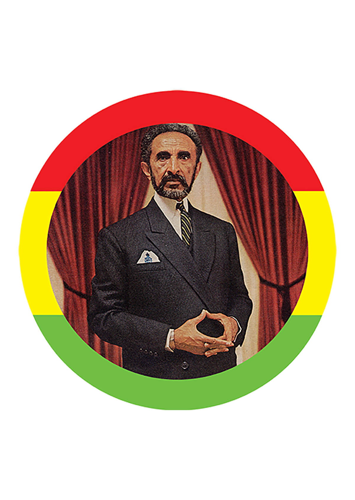 Haile Selassie Slipmat - 1 Pair