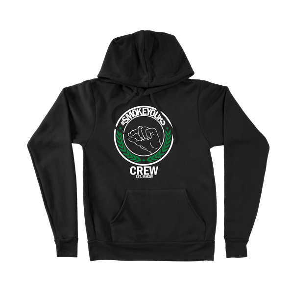 Smoke Yours Black Hoodie