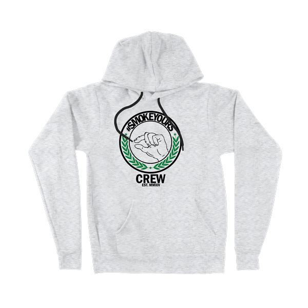 Smoke Yours Heather Gray Hoodie