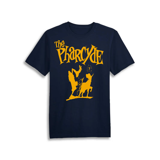 The Pharcyde Navy T w/ Yellow Dog